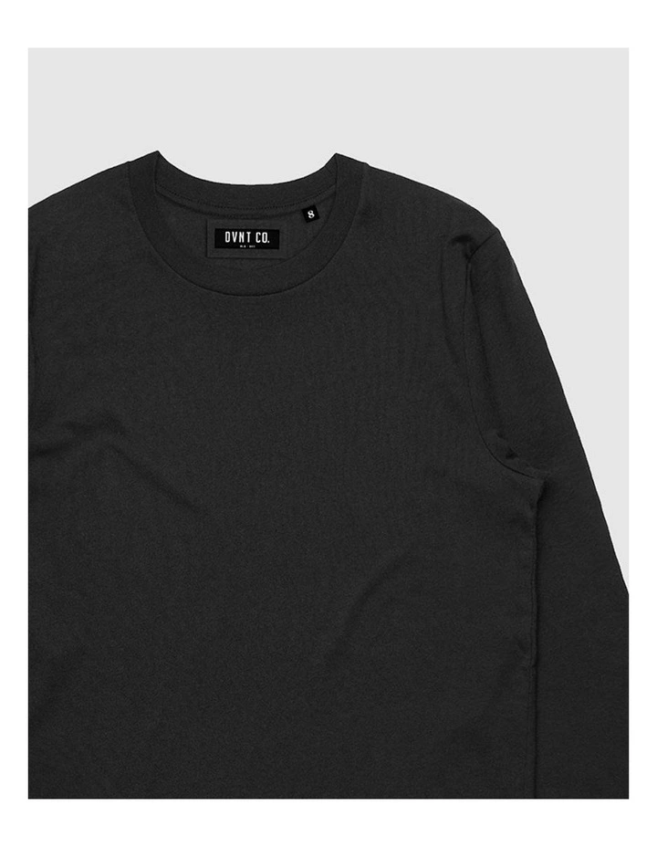 Devoid Long Sleeve T-shirt in Black image 2