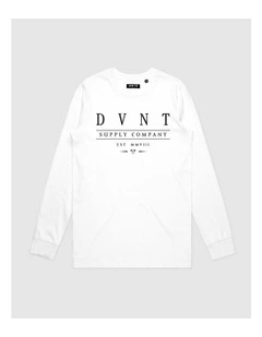 Deluxe Long Sleeve Youth Sweat Top in White