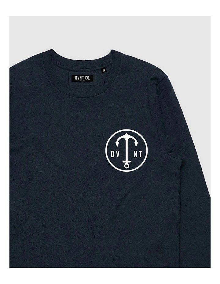 Dive Deep Long Sleeve Youth T-shirt in Ink image 3