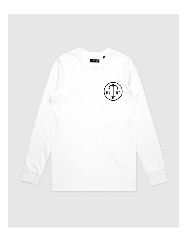 Dive Deep Long Sleeve Youth in White image 1
