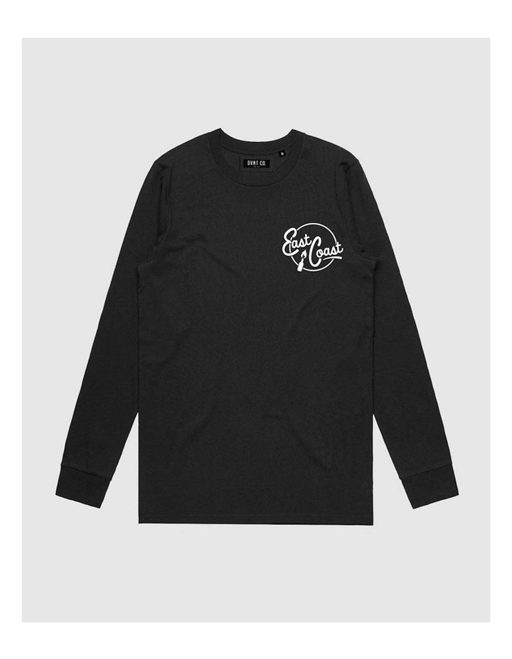 East Coast Long Sleeve Youth in Black image 1