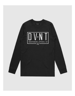 Esquire Long Sleeve Youth T-shirt in Black