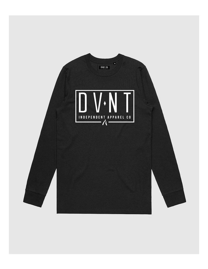 Esquire Long Sleeve Youth T-shirt in Black image 1