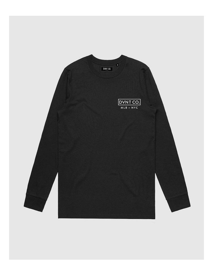New York City Long Sleeve Youth T-shirt in Black image 1