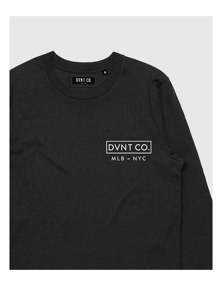 New York City Long Sleeve Youth T-shirt in Black image 3