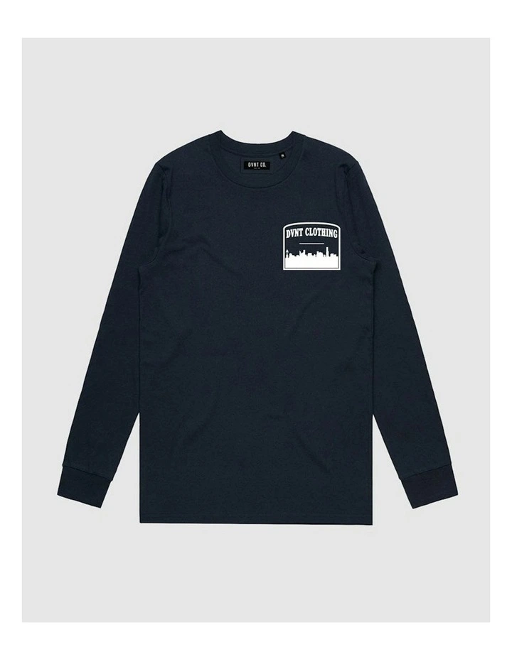 Origins Long Sleeve Youth T-shirt in Ink image 1