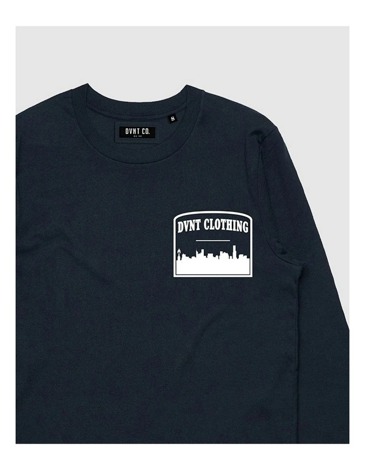 Origins Long Sleeve Youth T-shirt in Ink image 3