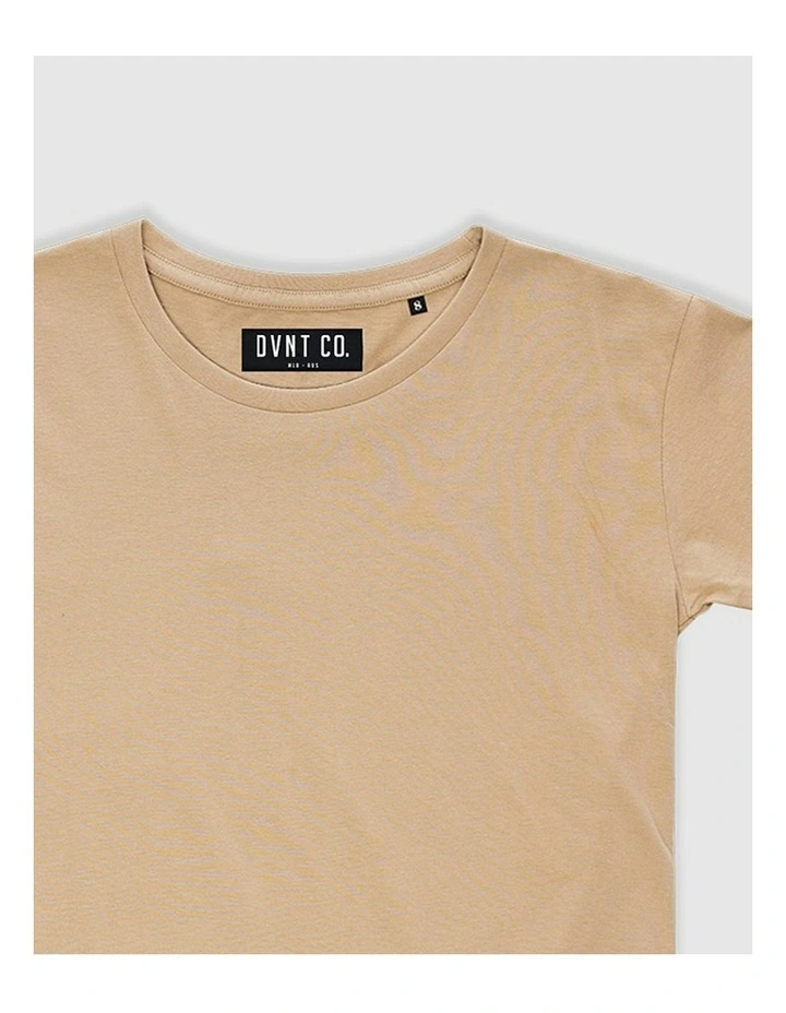 Devoid Premium Tee in Beige image 2
