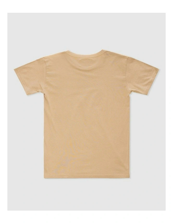 Devoid Premium Tee in Beige image 3