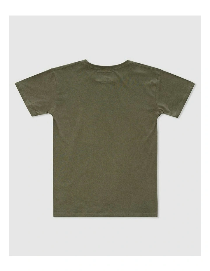 Devoid Premium Tee in Green image 3