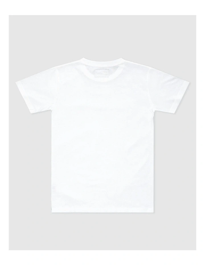 Devoid Premium Tee in White image 3