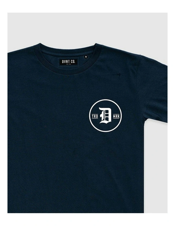 Clean Classic Tee in Blue image 3