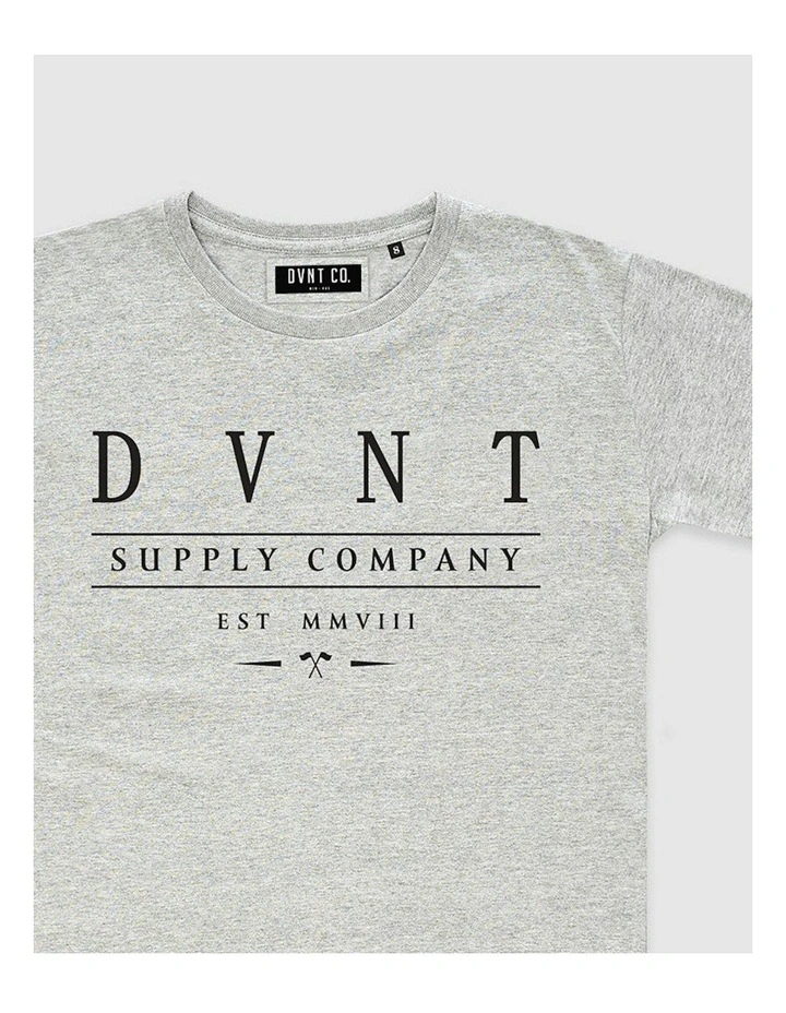 Deluxe Tee in Grey image 3