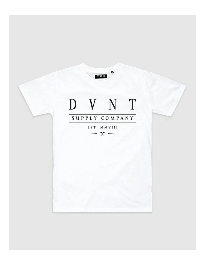 Deluxe Tee in White image 1