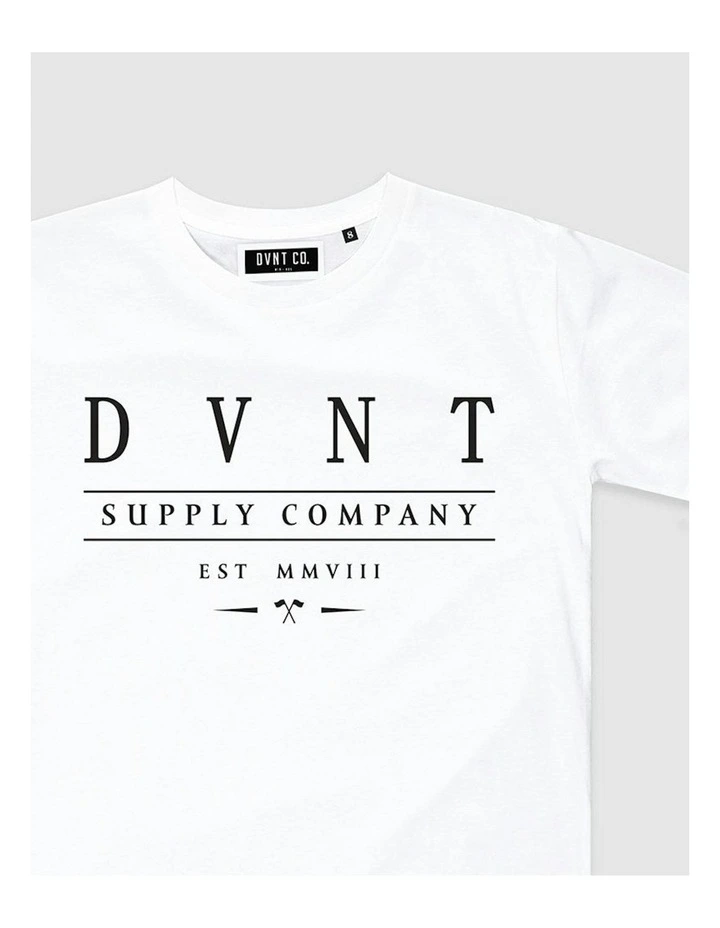 Deluxe Tee in White image 3