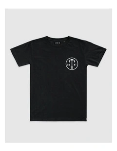 Dive Deep Tee in Black