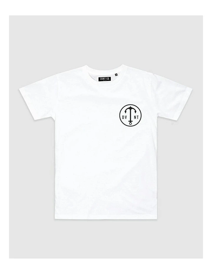 Dive Deep Tee in White image 1