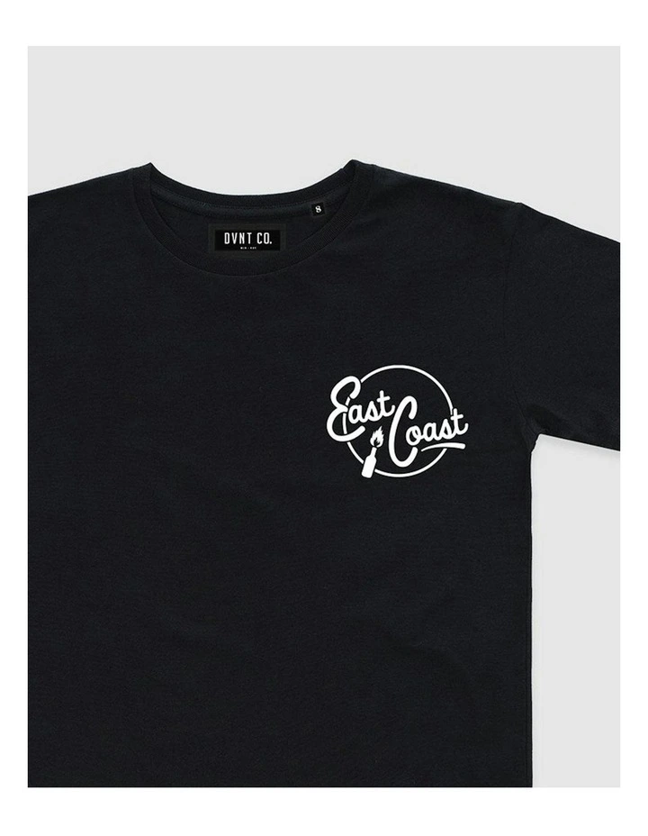 East Coast Tee in Black image 3
