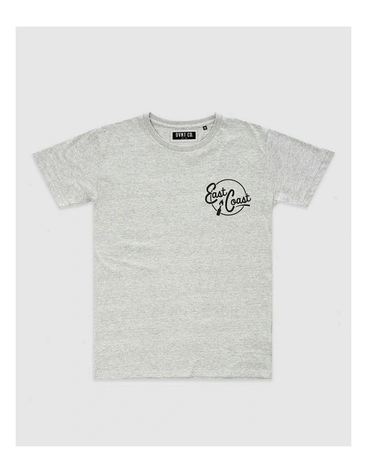 East Coast Tee in Grey image 1