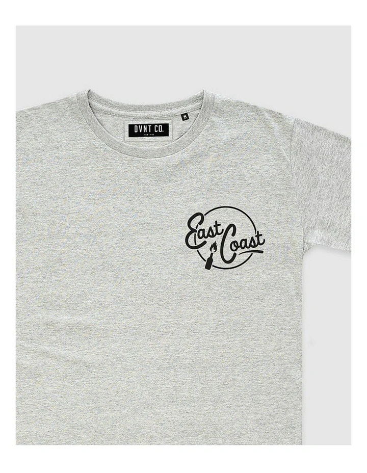 East Coast Tee in Grey image 3