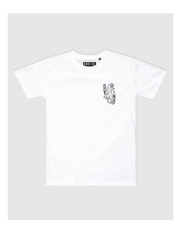 Panther Tee in White image 1