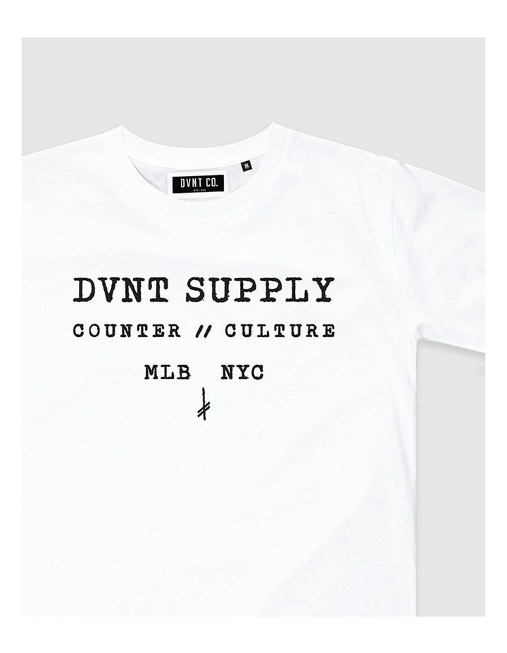 Revolution Tee in White image 3