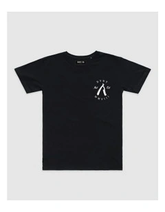 Rough Cuts Tee in Black