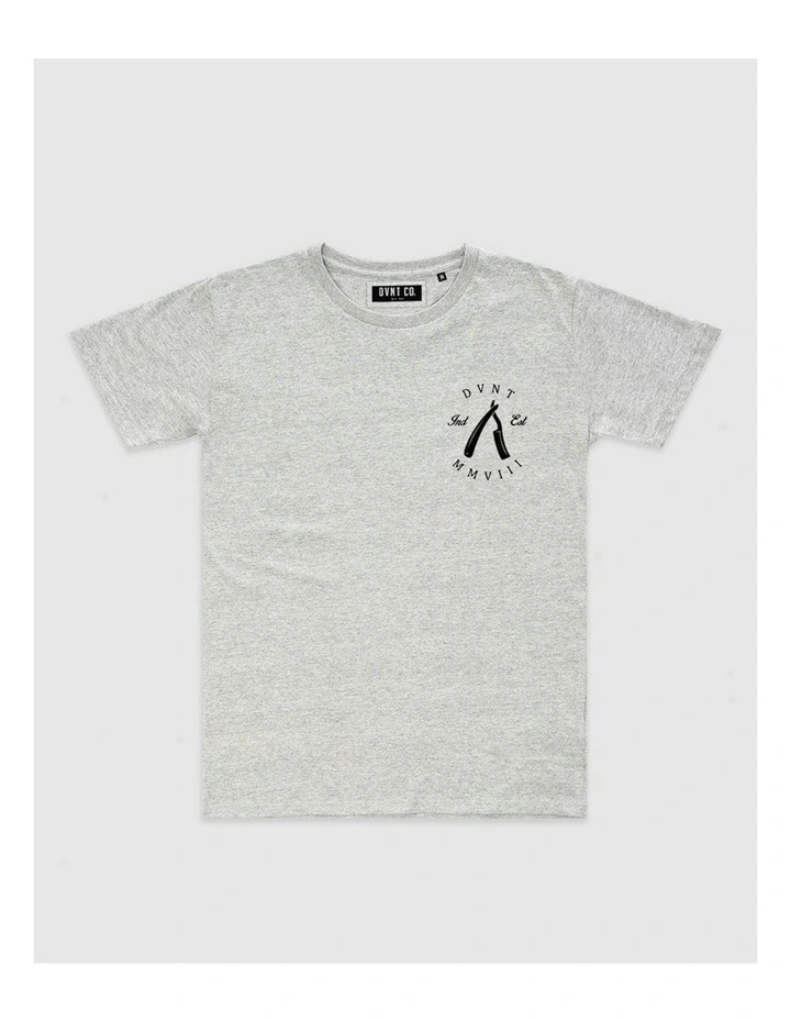 Rough Cuts Tee in Grey image 1