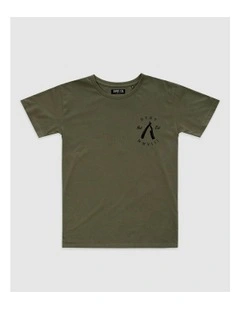 Rough Cuts Tee in Green