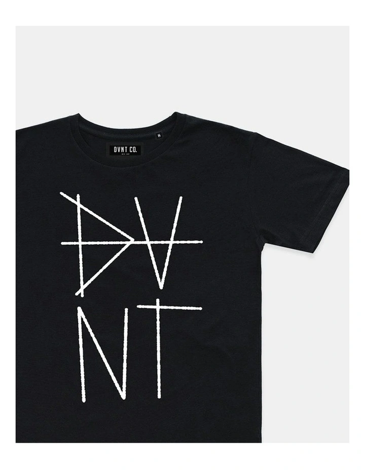 Scratch Tee in Black image 3