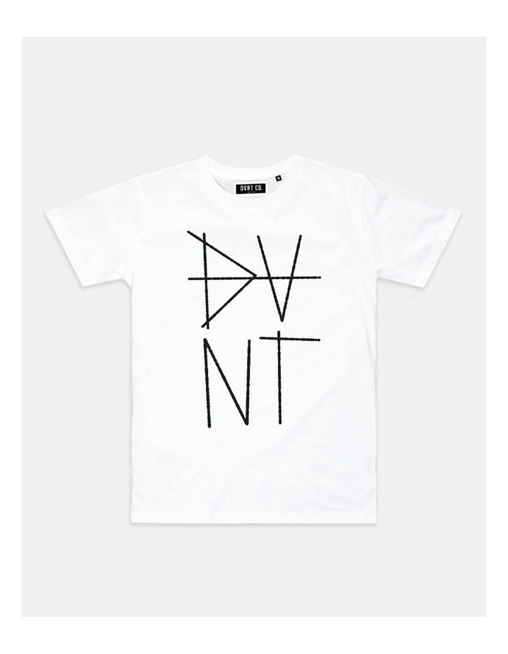 Scratch Tee in White image 1