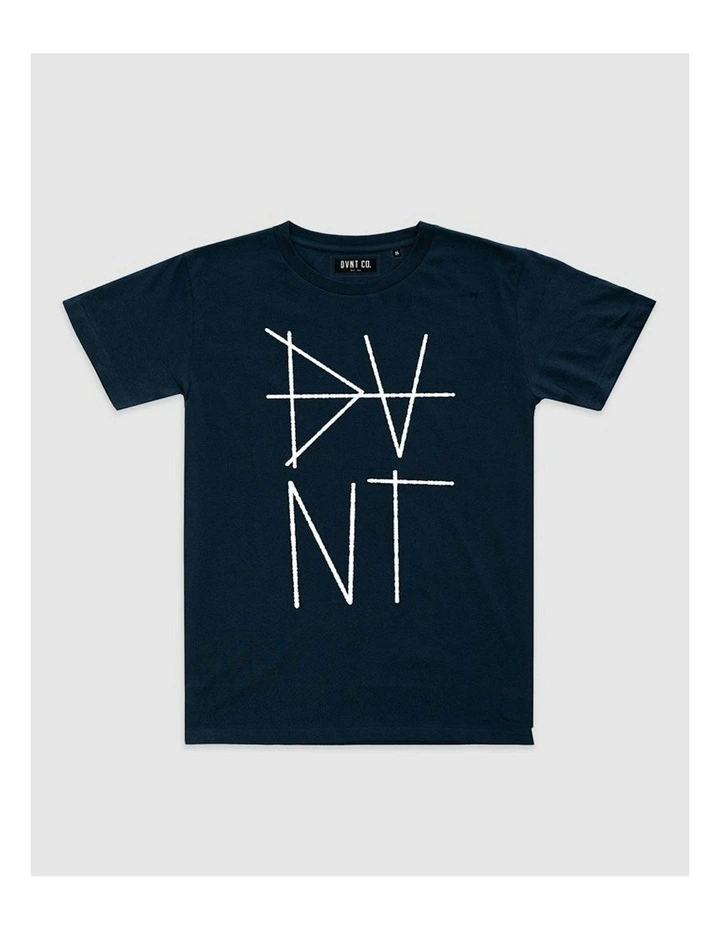 Scratch Tee in Blue image 1