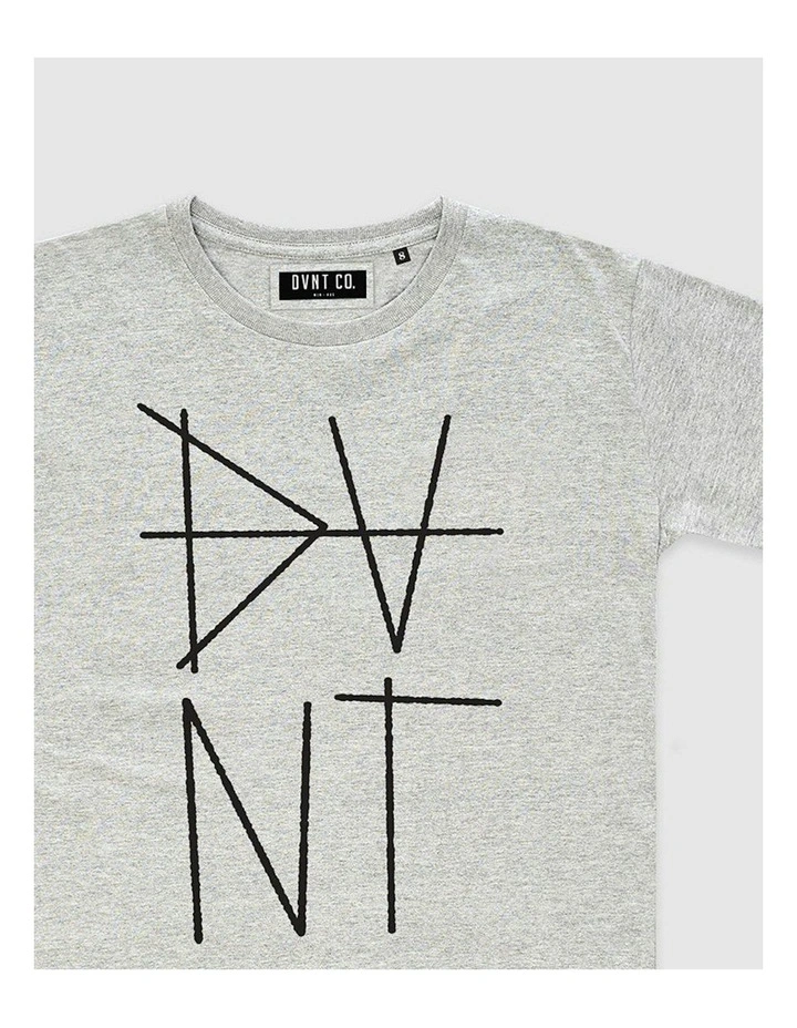 Scratch Tee in Grey image 3