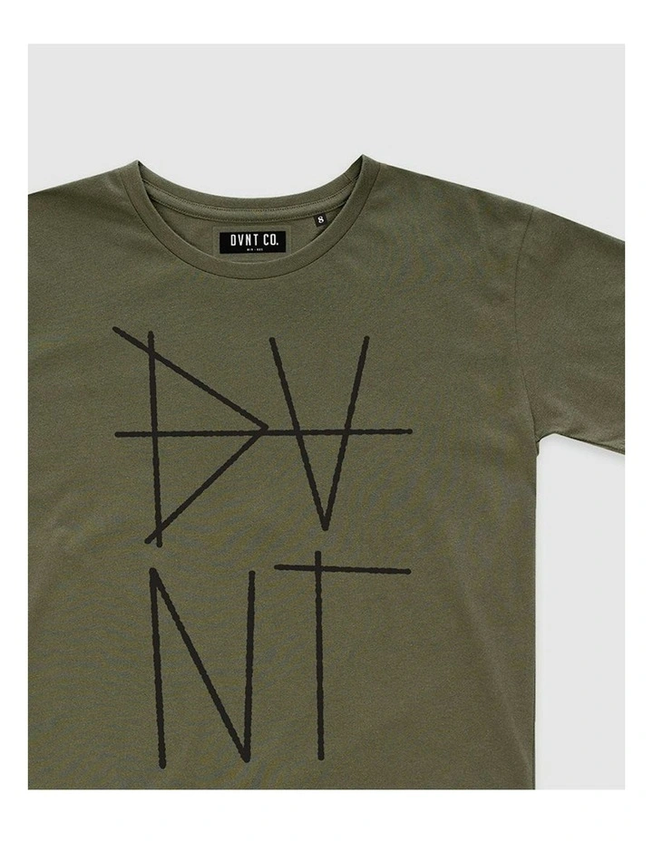 Scratch Tee in Green image 3