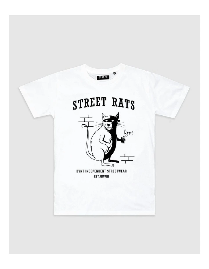 Street Rats Tee in White image 1