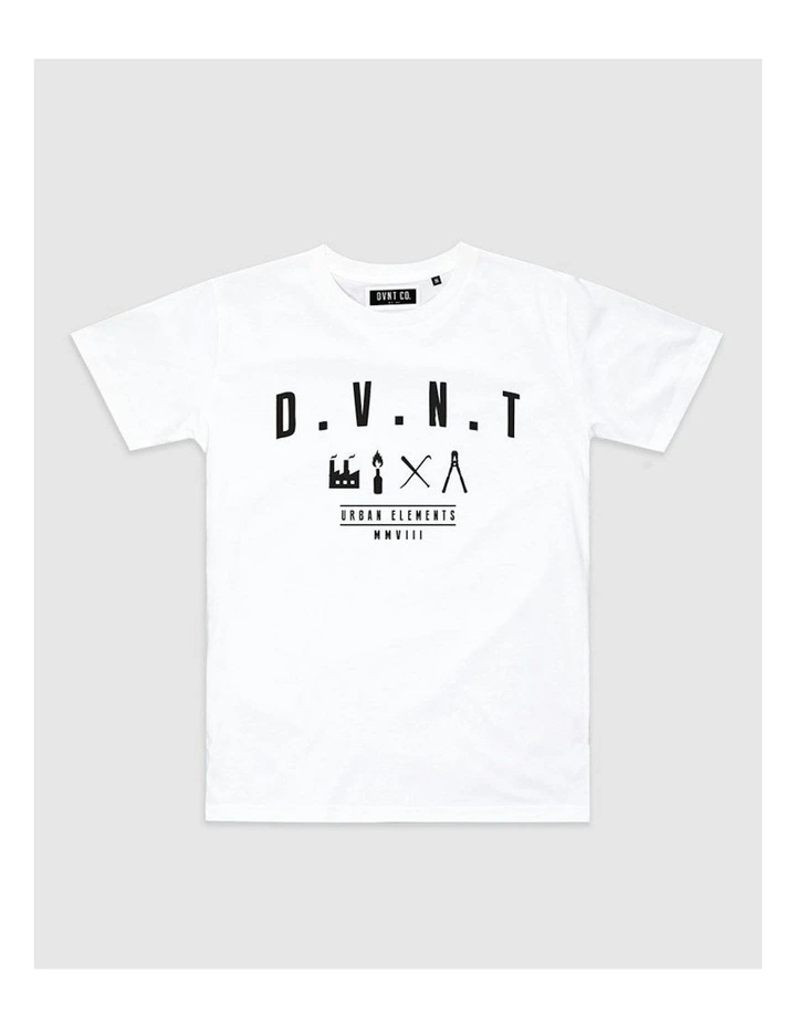 Urban Elements Tee in White image 1