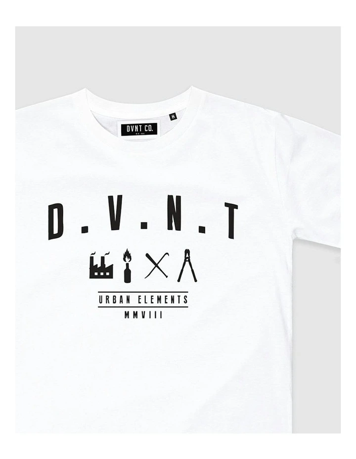 Urban Elements Tee in White image 3
