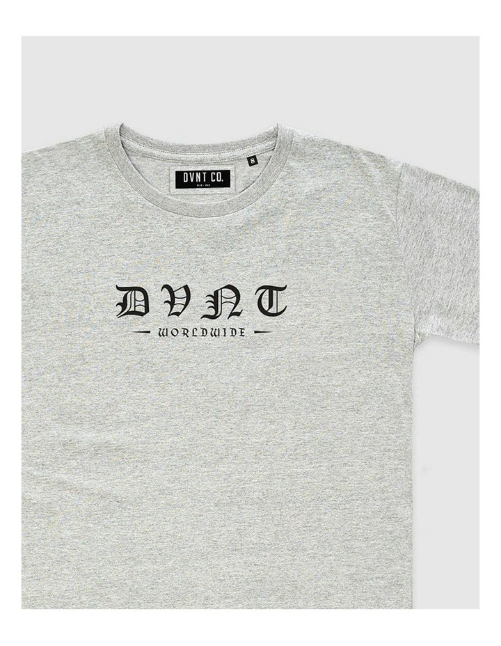 Worldwide Tee in Grey image 3
