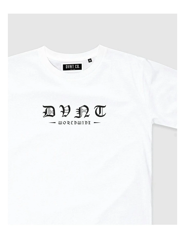 Worldwide Tee in White image 3