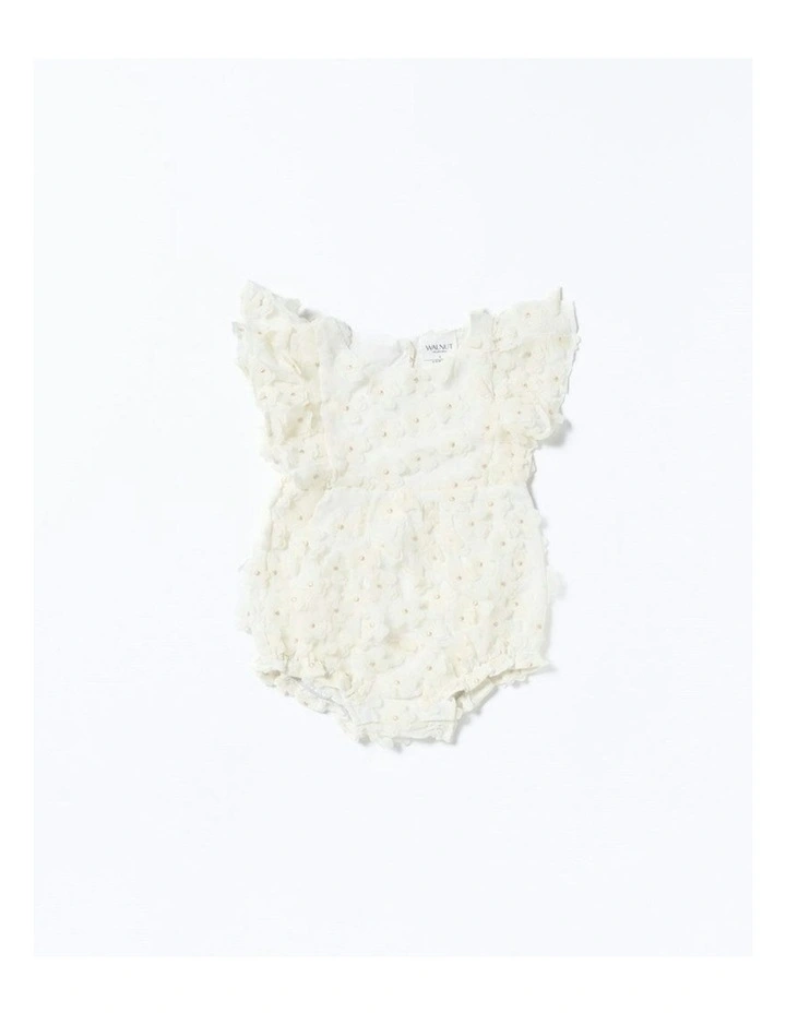 Whimsy Romper - White Tulle image 1