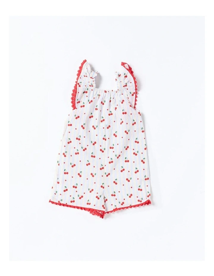 Meadow Overalls in Cherry image 1