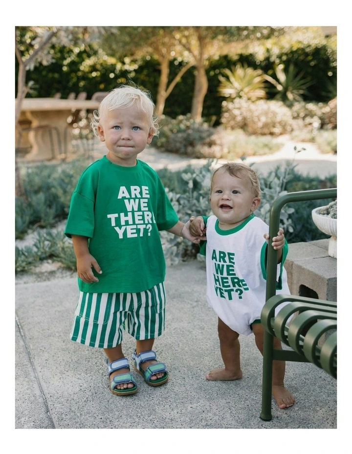Felix Tee Are We There Yet in Green image 3