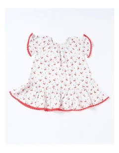 Alexa Dress in Cherry