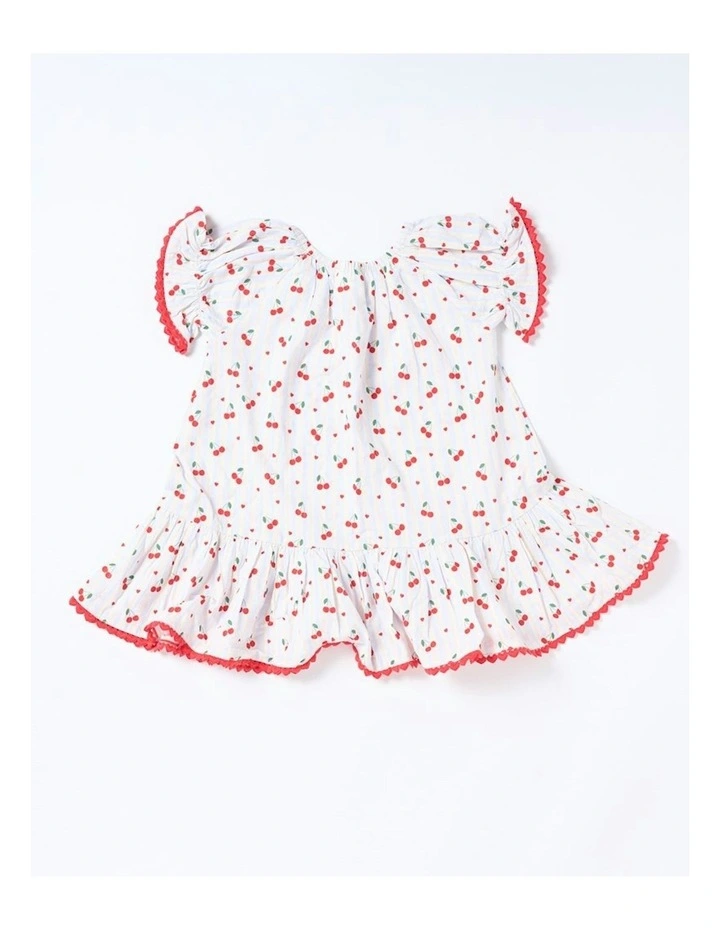 Alexa Dress in Cherry image 2