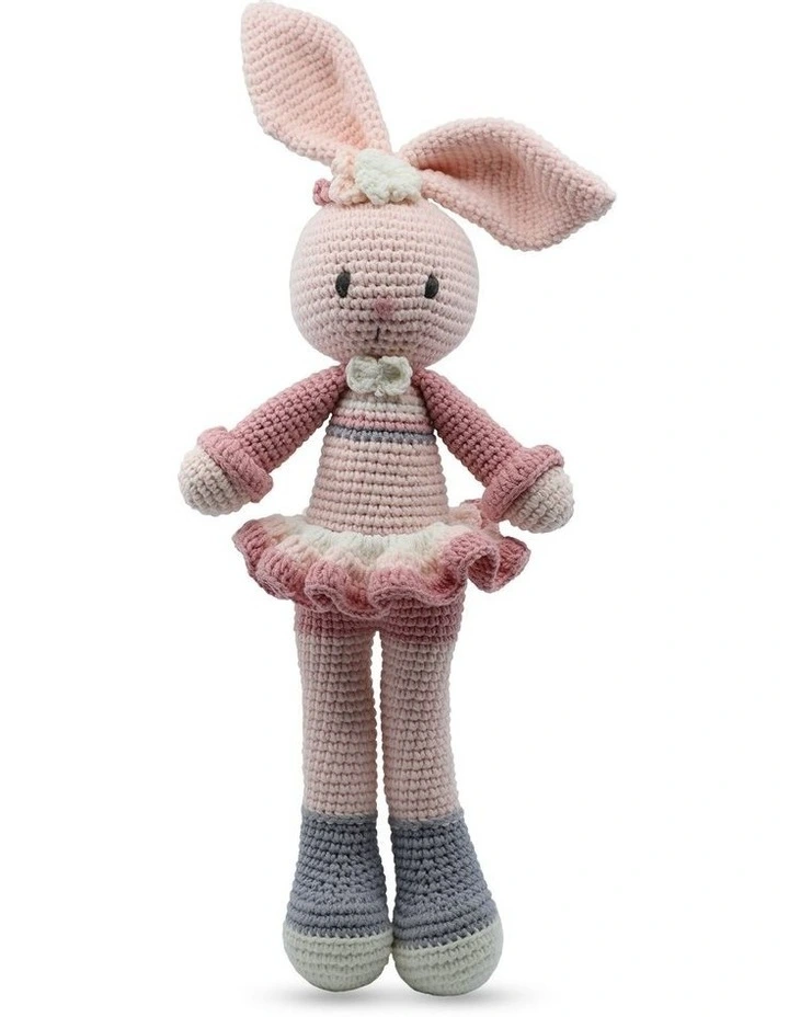Soft Bunny Toy Slim Standing Girl image 1