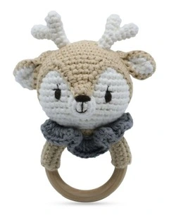 Reindeer Ring Rattle
