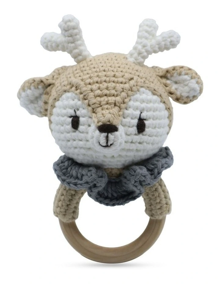 Reindeer Ring Rattle image 1