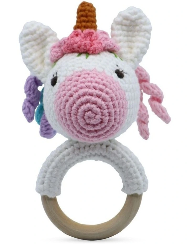 Unicorn Ring Rattle image 1