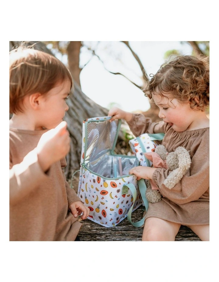 Clementine Lunch Bag in Cream image 3