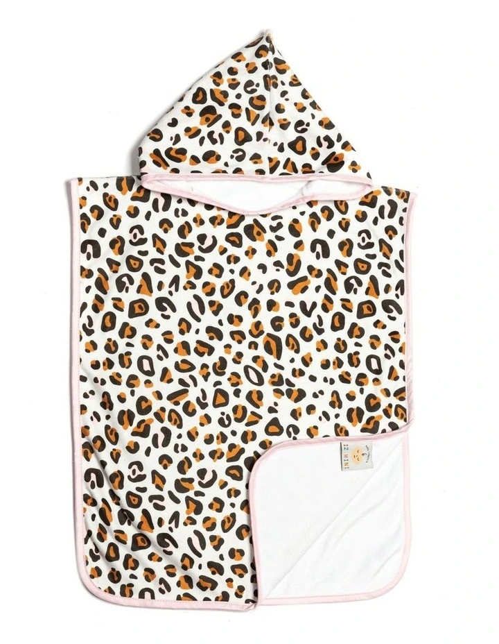 Ella Beach Poncho in White image 2